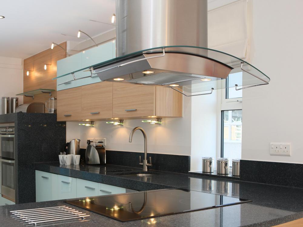 Various materials are used to make kitchen counter tops.