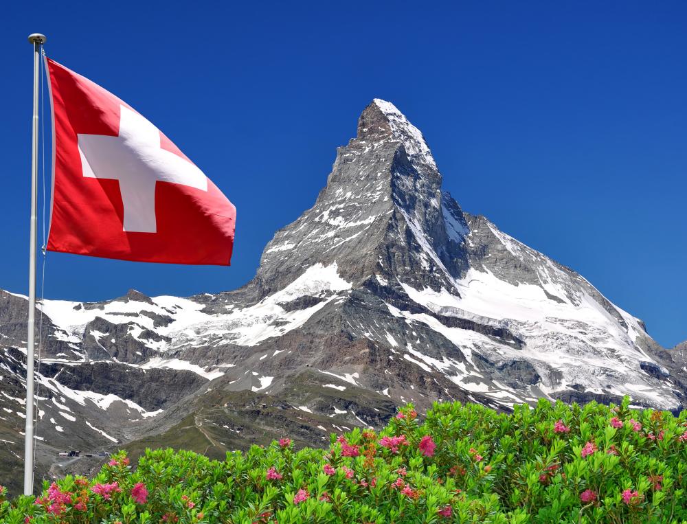 Dotted swiss is a type of fabric first made in Switzerland.