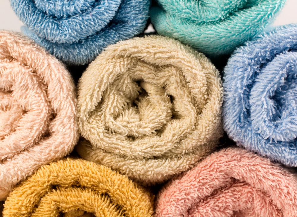 Towels should generally be washed apart from other laundry.