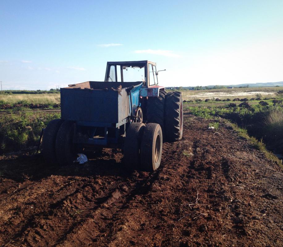 Peat may be used for fertilizing purposes on farms.