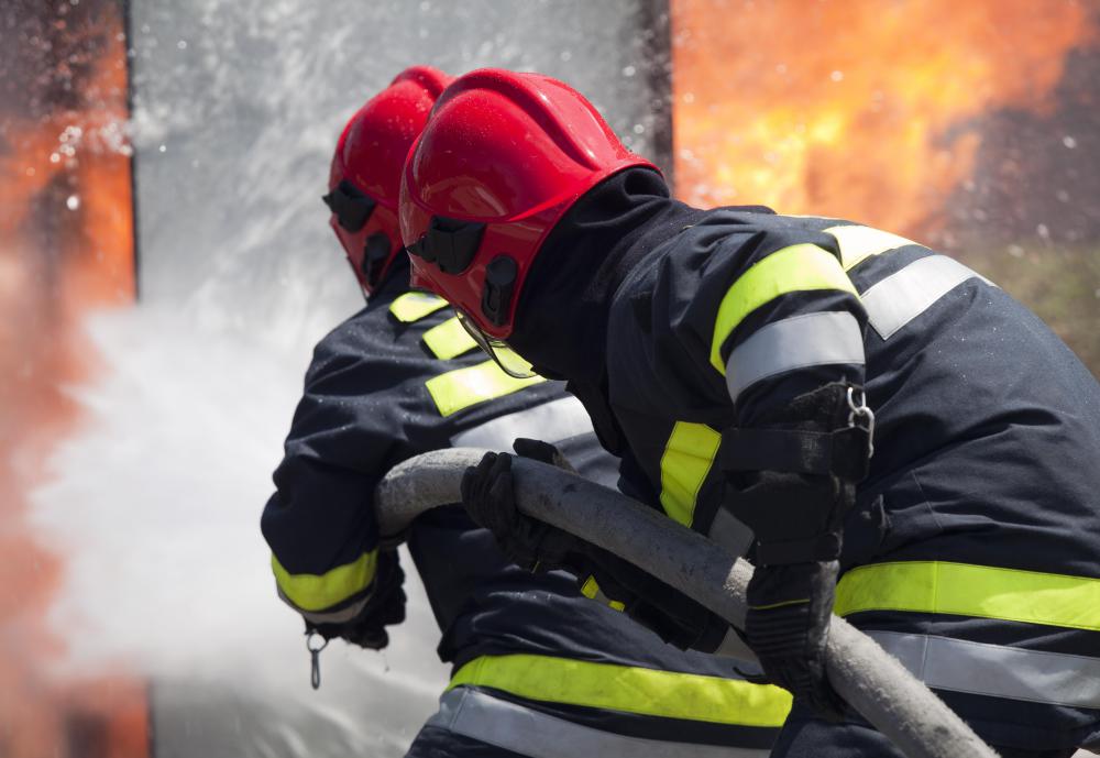 Active fire protection includes manually operated systems, such as the use of a fire hose and hydrant.