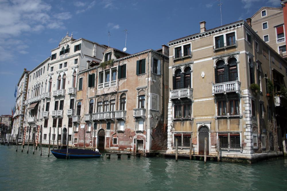 The Palladian window is also called the Venetian window because Palladio mostly worked in Venice.