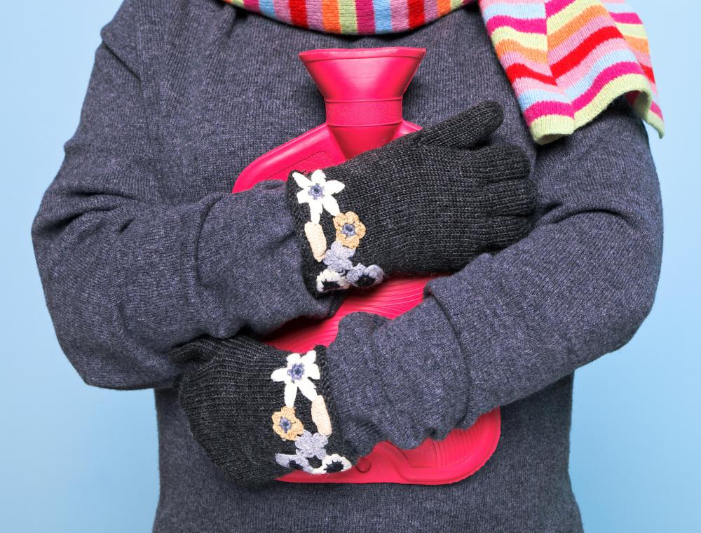 Thin fleece gloves can be worn under bulkier wool gloves for added warmth during cold weather.