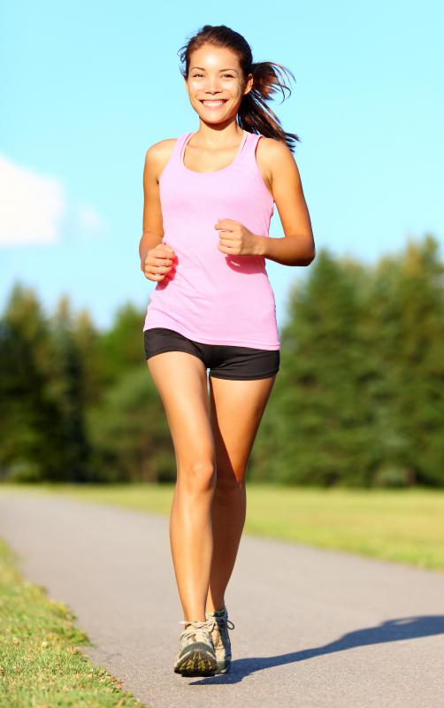 Exercise clothing may be made of foulard.