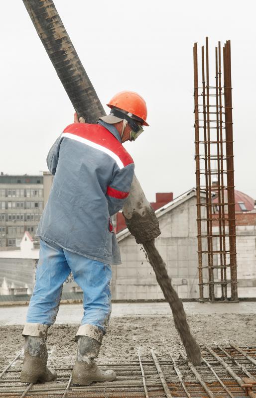 Spalling concrete can be a sign the material was poorly mixed before it was applied.