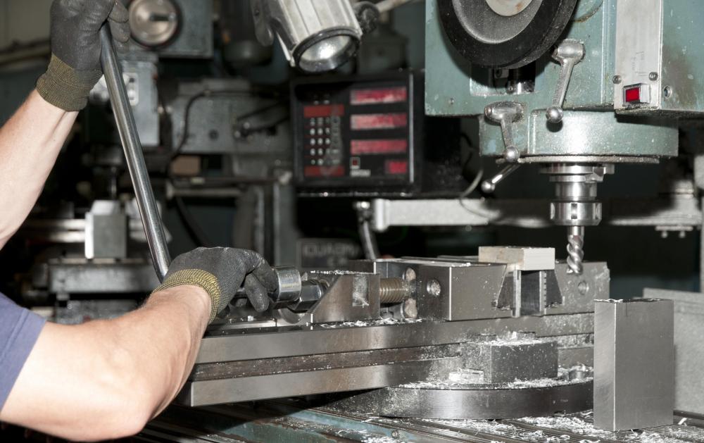 A drill press is made of a base, column, spindle, and drill head.