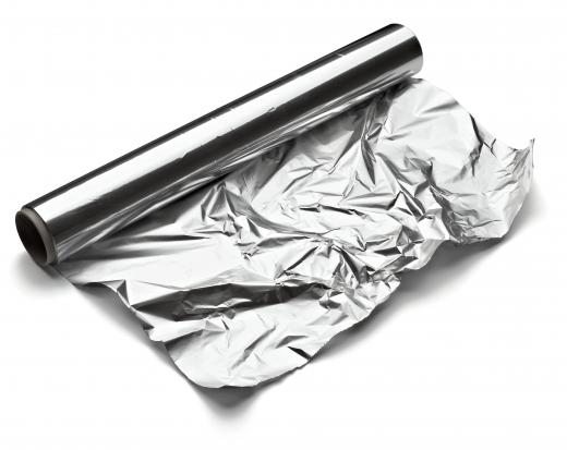 Aluminum foil.