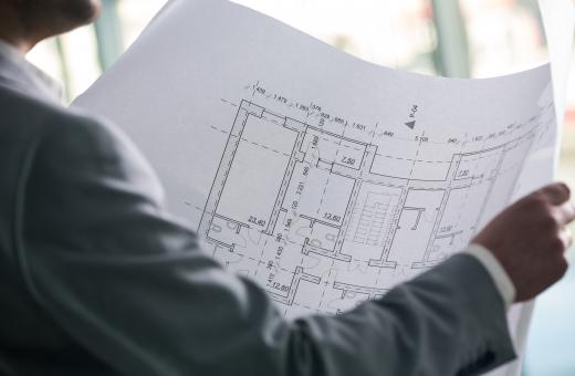 Home designers interpret blueprints drafted by an architect.