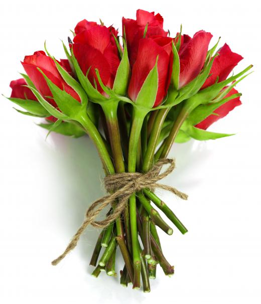 Heart vases are often paired with red roses on Valentine's Day.