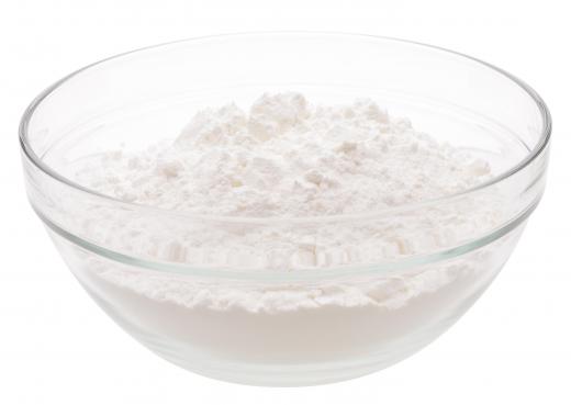 Cornstarch is an ingredient in homemade cold porcelain clay.