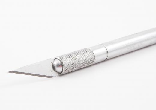 An X-acto knife can be used in the making of a quill pen.