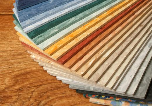 Flooring samples allow homeowners to see how different materials and colors would look on their floor.