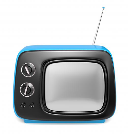 A retro television.