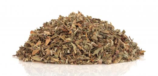 Damiana is often sold in loose leaf form in holistic shops.