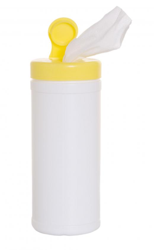 Disinfecting wipes can kill germs and viruses on household surfaces.