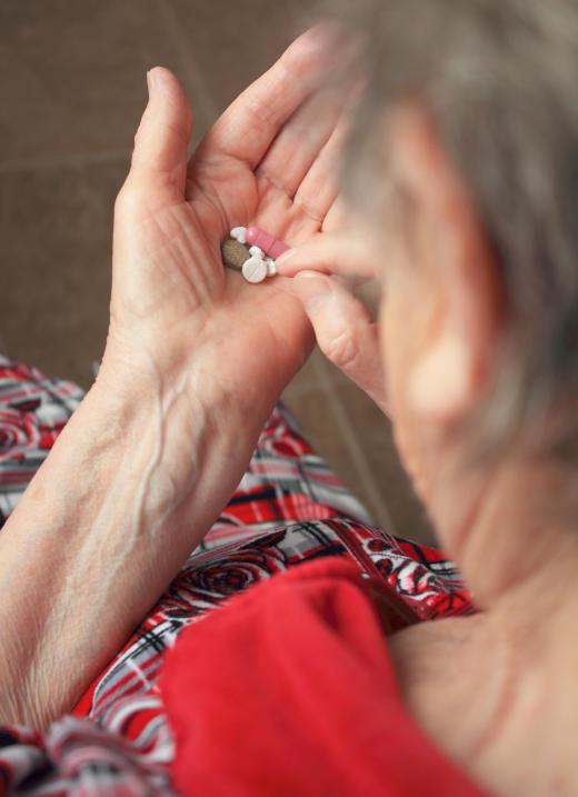 Older people who suffer from arthritis may have difficulty opening the caps on child-resistant medication bottles.