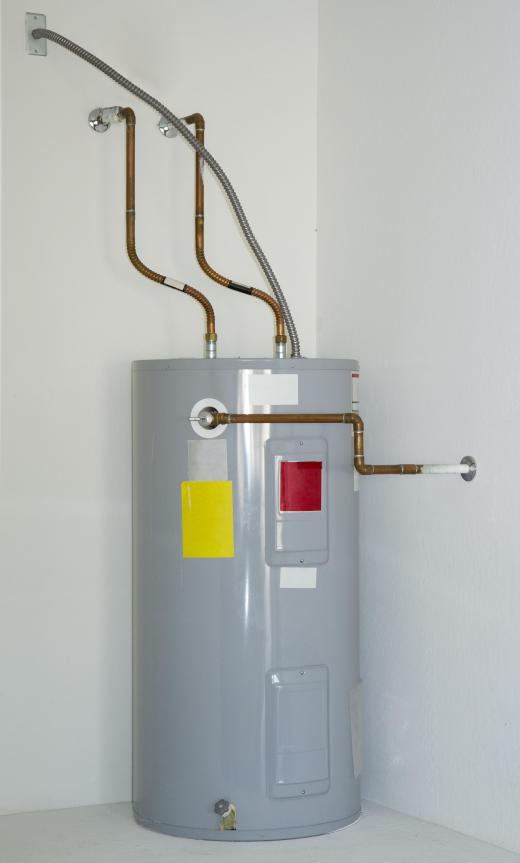 In electric water heaters the build-up of hard water scale can cause elements to burn out prematurely.