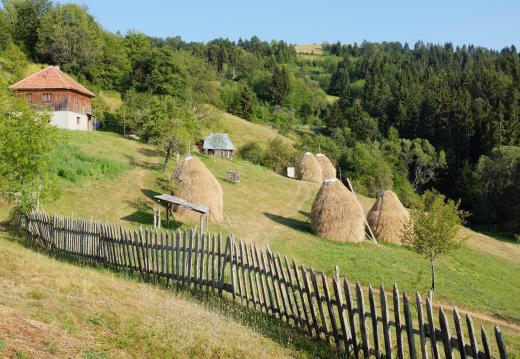 Wooden fences used for farm animals must be inspected regularly for broken boards or protruding nails.