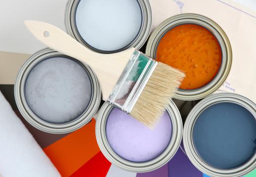 Latex paints are often resistant to mold.