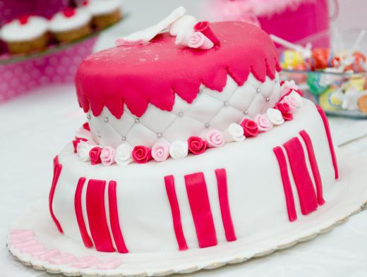 Cake may be served at an open house party.