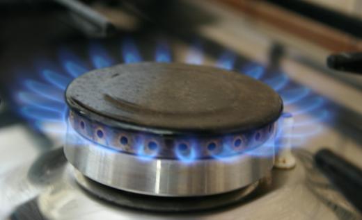 Gas appliances may be used in a kitchen.