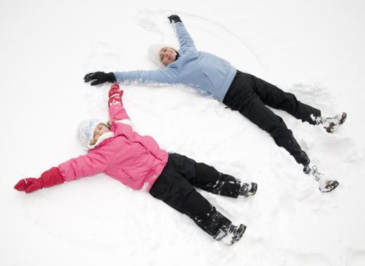 Interlining provides insulation so wearers can enjoy snow activities.