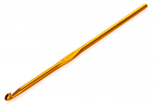 A crochet hook.