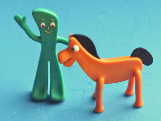 Plasticine is well known for its use in claymation.