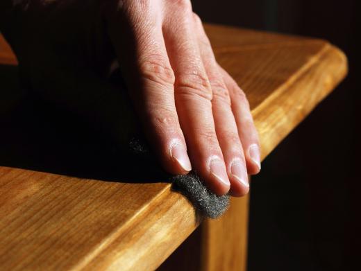 Lime washing, a form of whitewash, may be used to finish furniture.