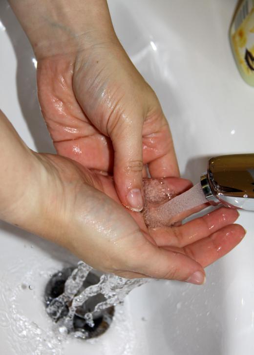 Wash your hands thoroughly after making and placing roach bait.