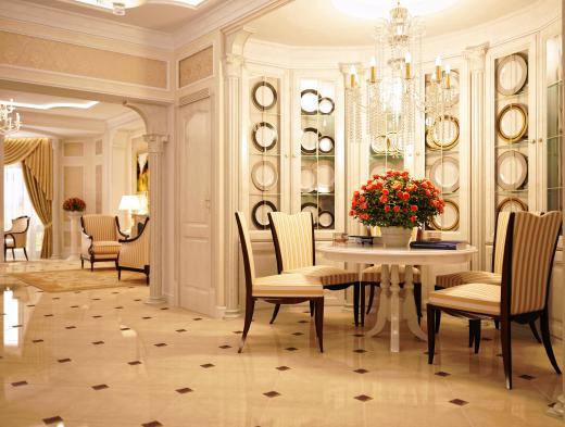 A luxury home decorated by an interior designer.