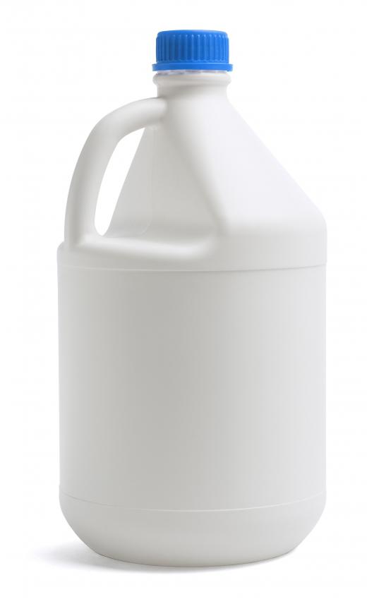 Bleach is one kind of cleaner that can be used to remove calcium deposits.