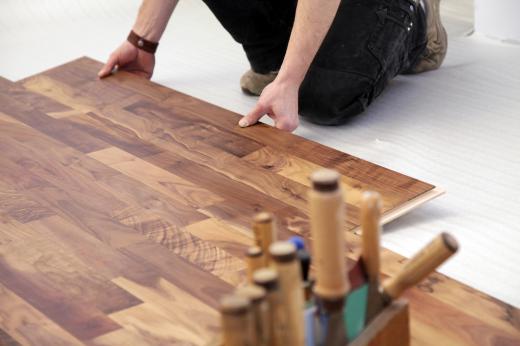 Hardwood floors may experience creaking.