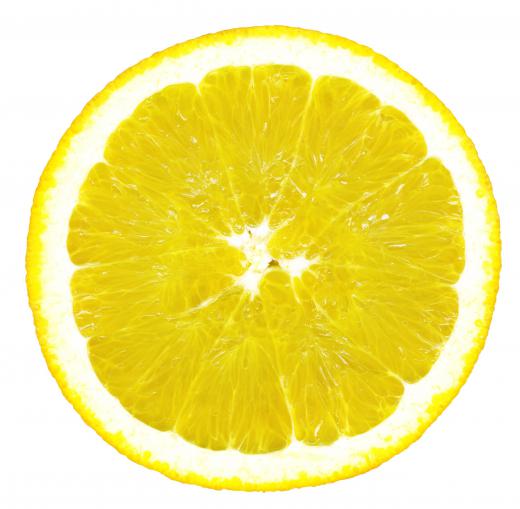 Rubbing a lemon on clothes can help remove rust stains.