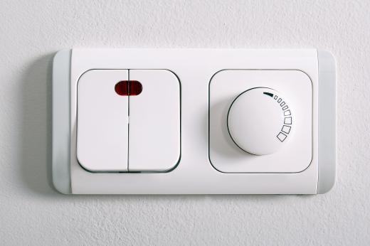 A switch lock may be integrated into a home light switch.