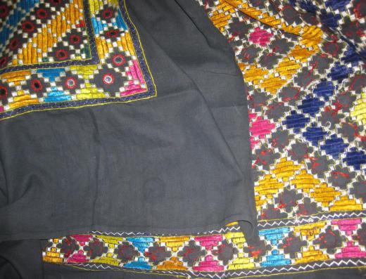 Embroidery is often used to decorate quilts and linens.