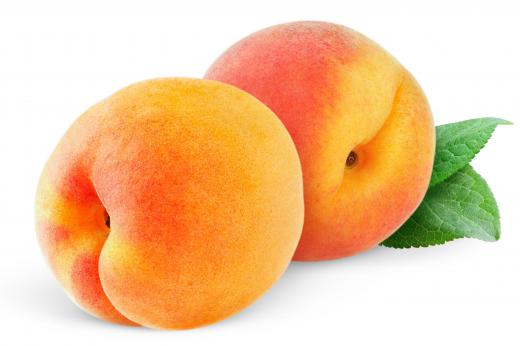 Peaches are commonly used in homemade jams.