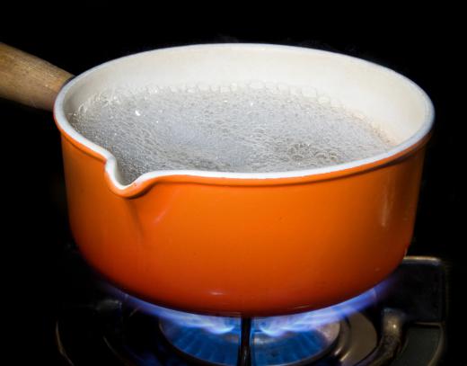 Water can be treated by boiling it.