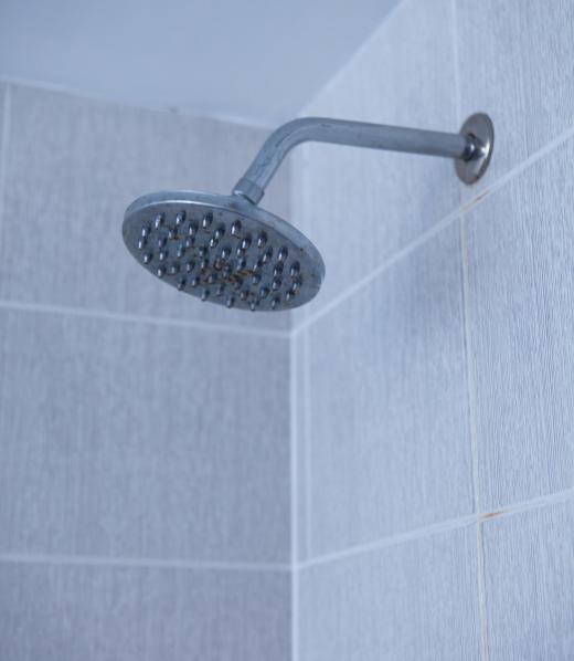 Grout needs to fully seal in bathroom areas to prevent leaks.