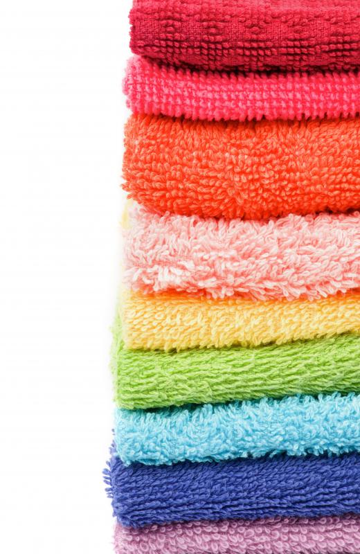 Bath mats come in different colors and styles so that they can match the hand and bath towels.