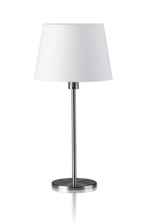 Cordless bedside lamps are convenient when there is no electrical outlet close-by.