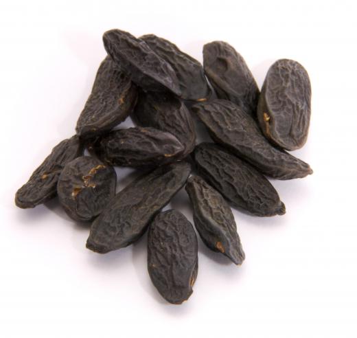 Tonka beans, which are sometimes used in sachets.