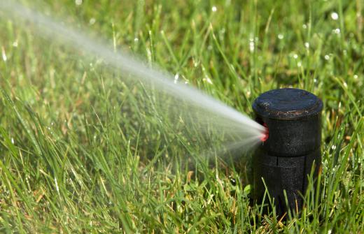 An automatic sprinkler.