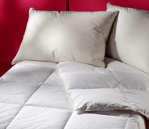 Linen in the home can refer to bed linens, such as sheets.