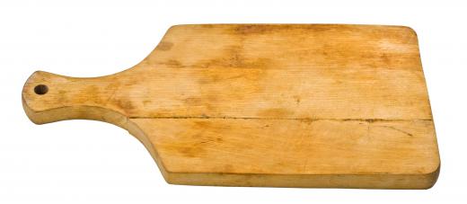 Replace cracked cutting boards, as cracks can harbor bacteria.