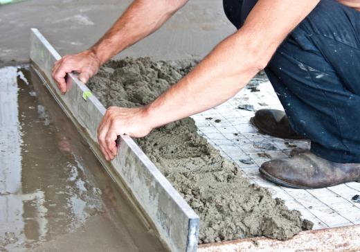 Portland cement, which is commonly used for pouring slabs and paving, may also be utilized in grout.